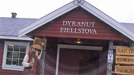 One of two buildings at the remote Dyranut, 18.1 miles into our bus journey